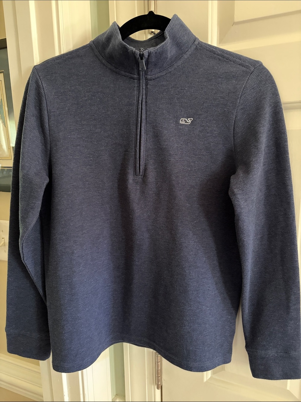 Vineyard Vines Men's Dark Blue Half-Zip Pullover